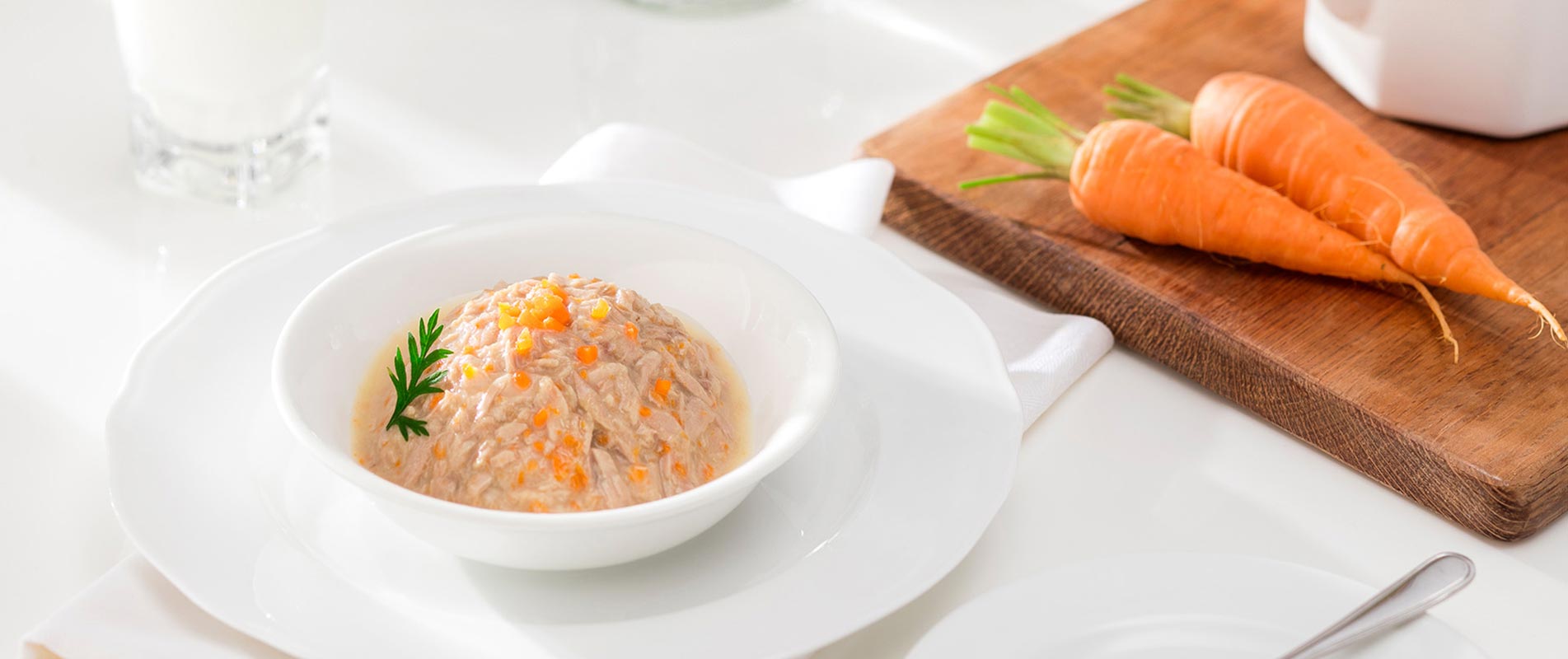 Tuna with Carrot in Gravy