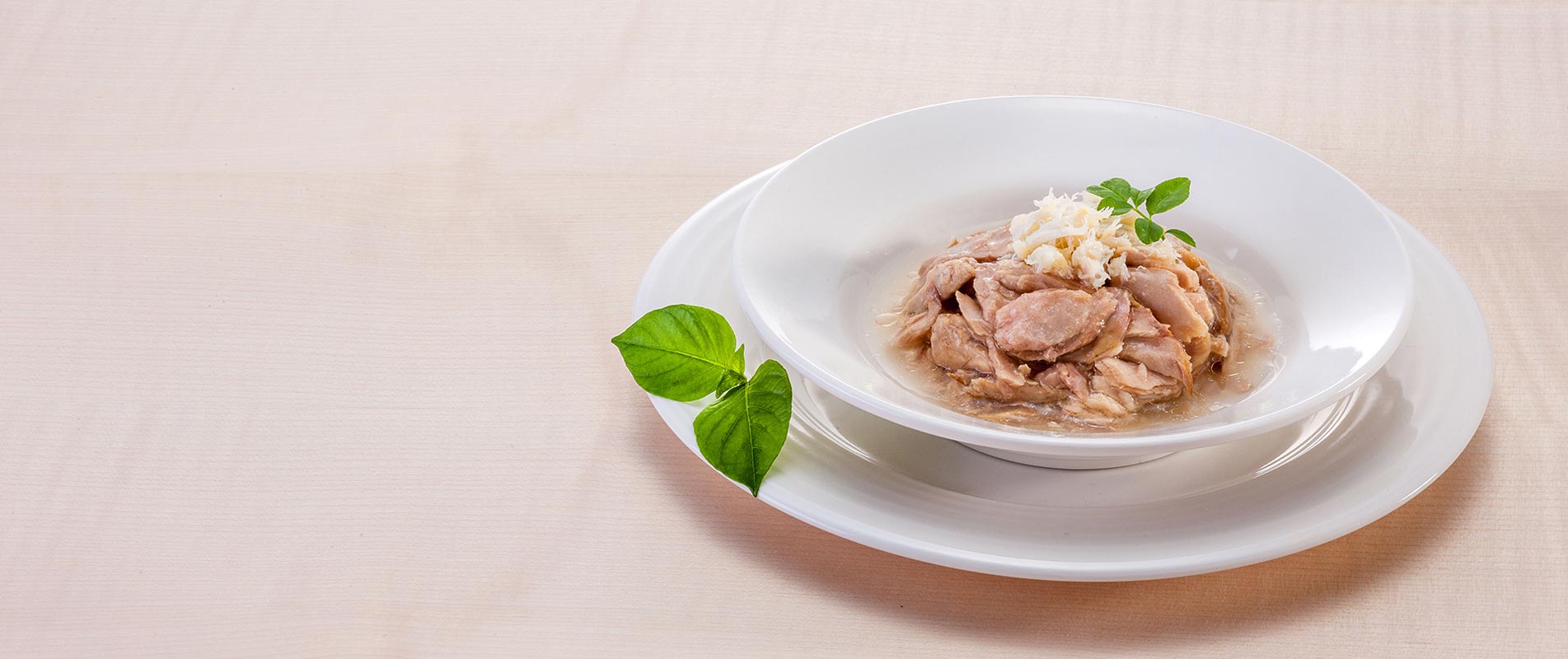 Tuna Topping Crab in Gravy