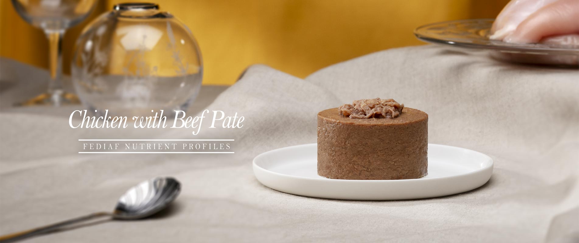 Chicken with Beef Pate