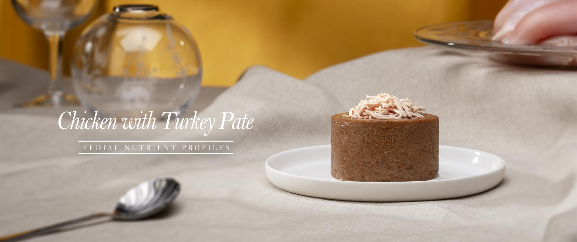 Chicken with Turkey Pate