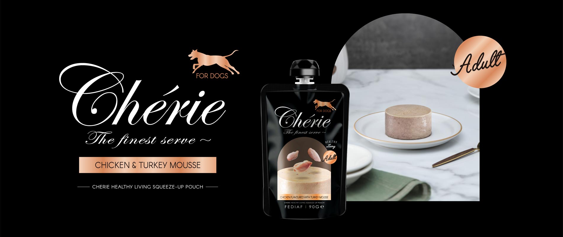Chicken Flavoured With Turkey Mousse (For Adult Dog)