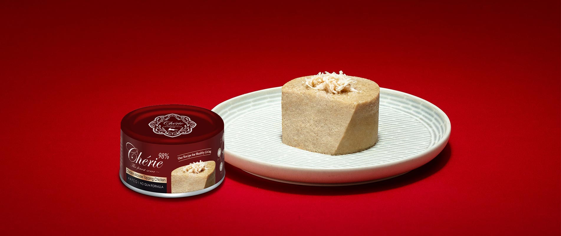 Chicken Mousse Topping Chicken