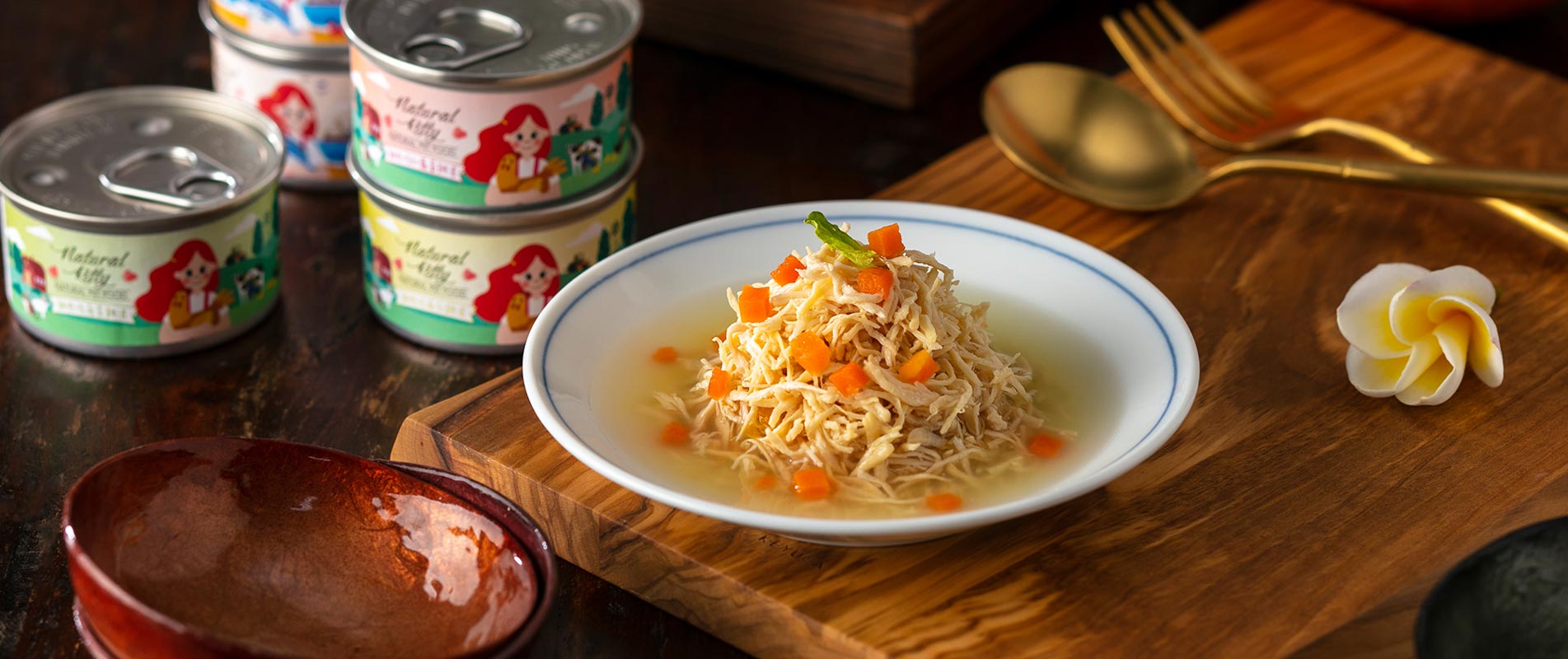 Chicken with Carrot in Broth