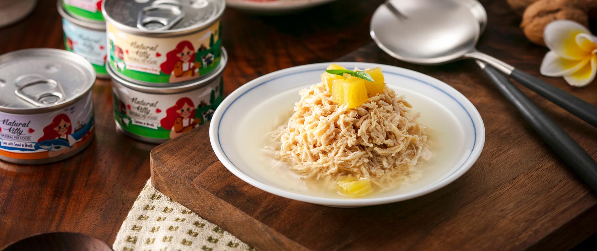 Chicken with Pineapple in Broth
