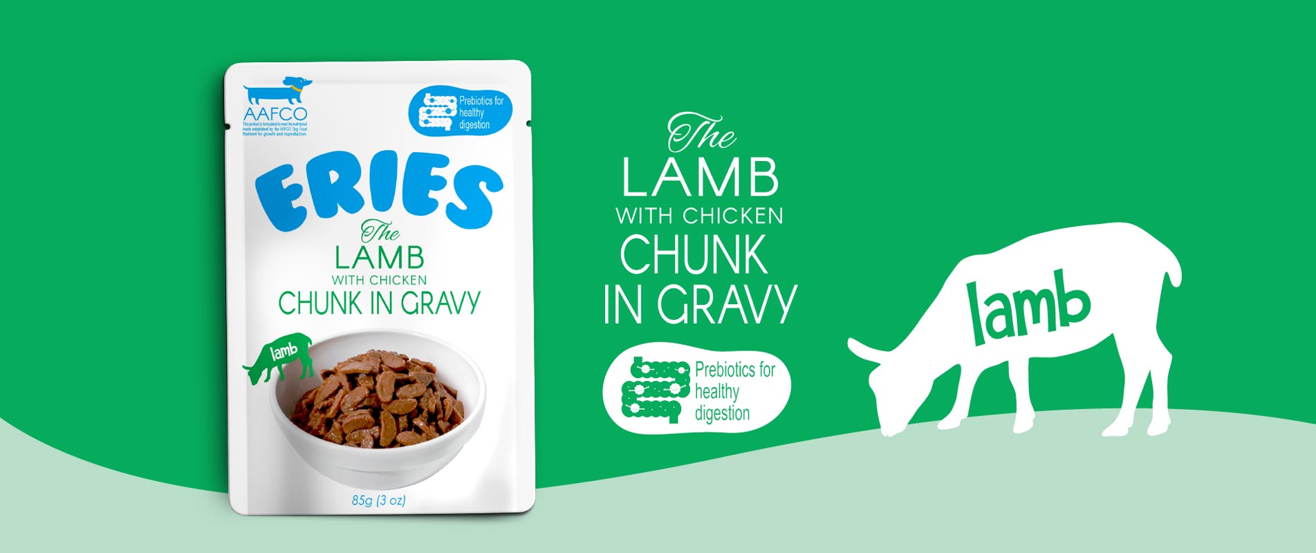 Lamb with Chicken Chunk in Gravy