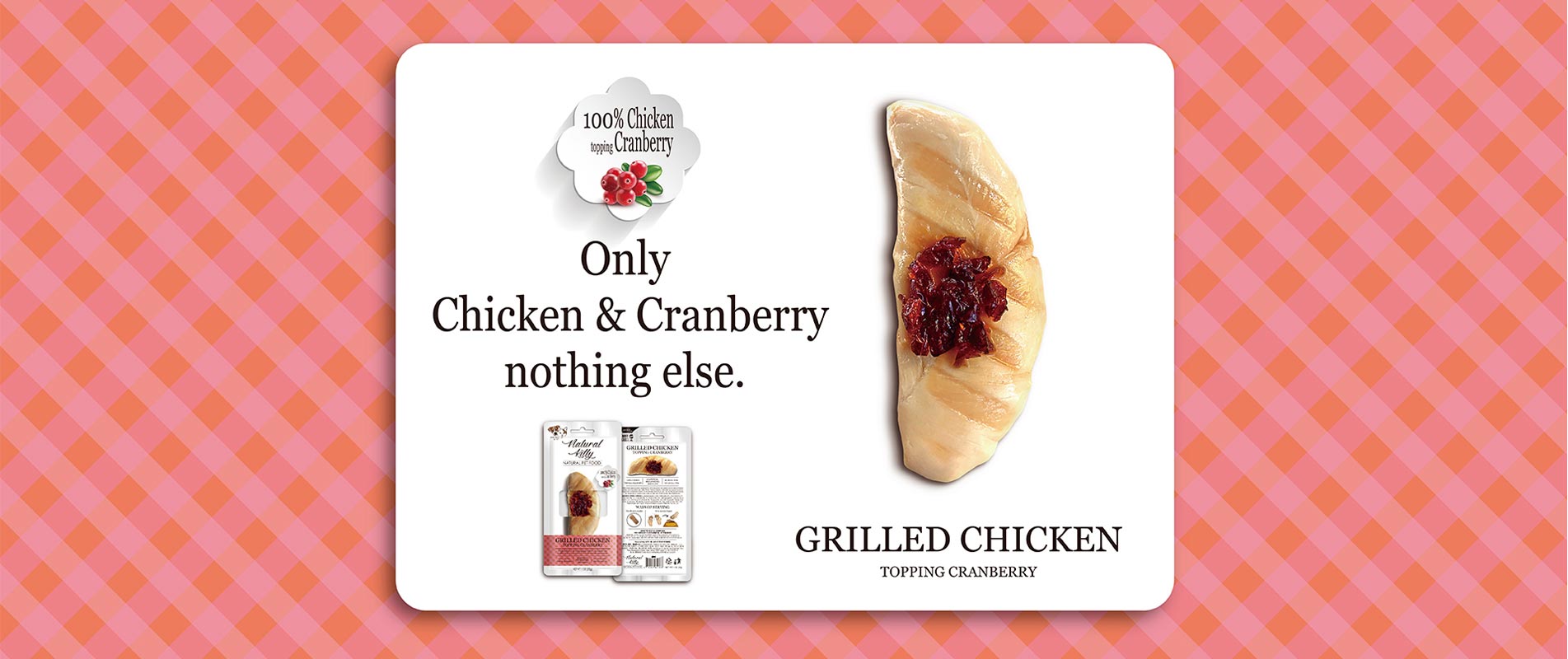 Grilled Chicken Topping Cranberry