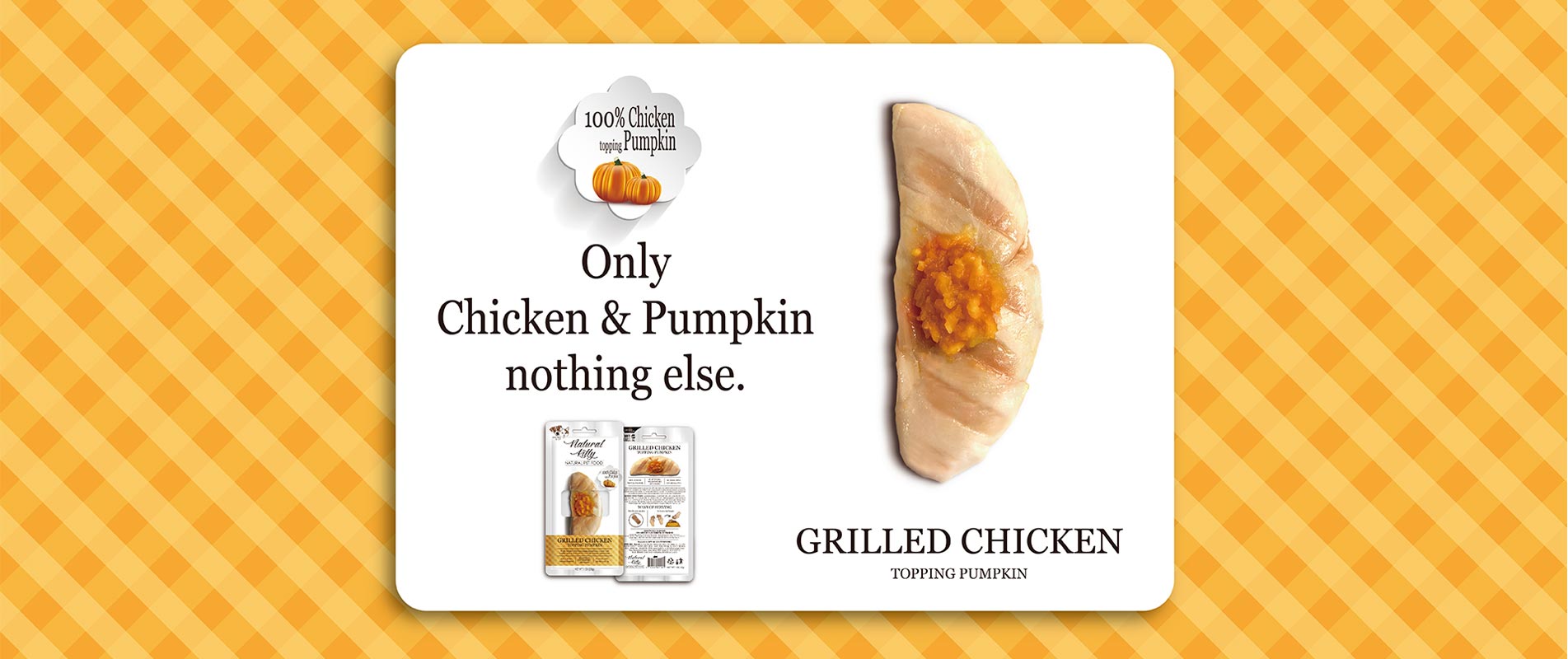 Grilled Chicken Topping Pumpkin