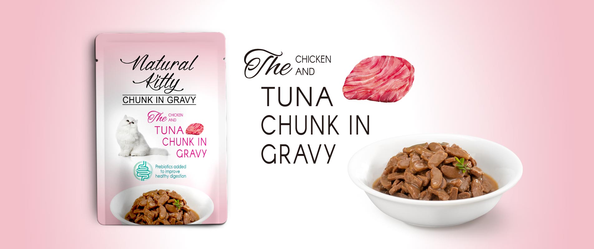 Chicken and Tuna Chunk in Gravy