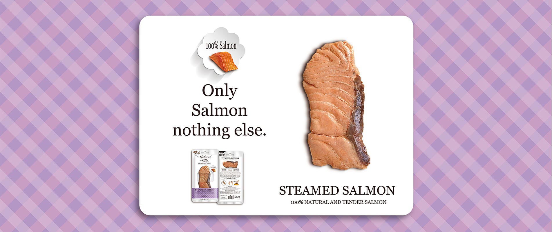 Steamed Salmon