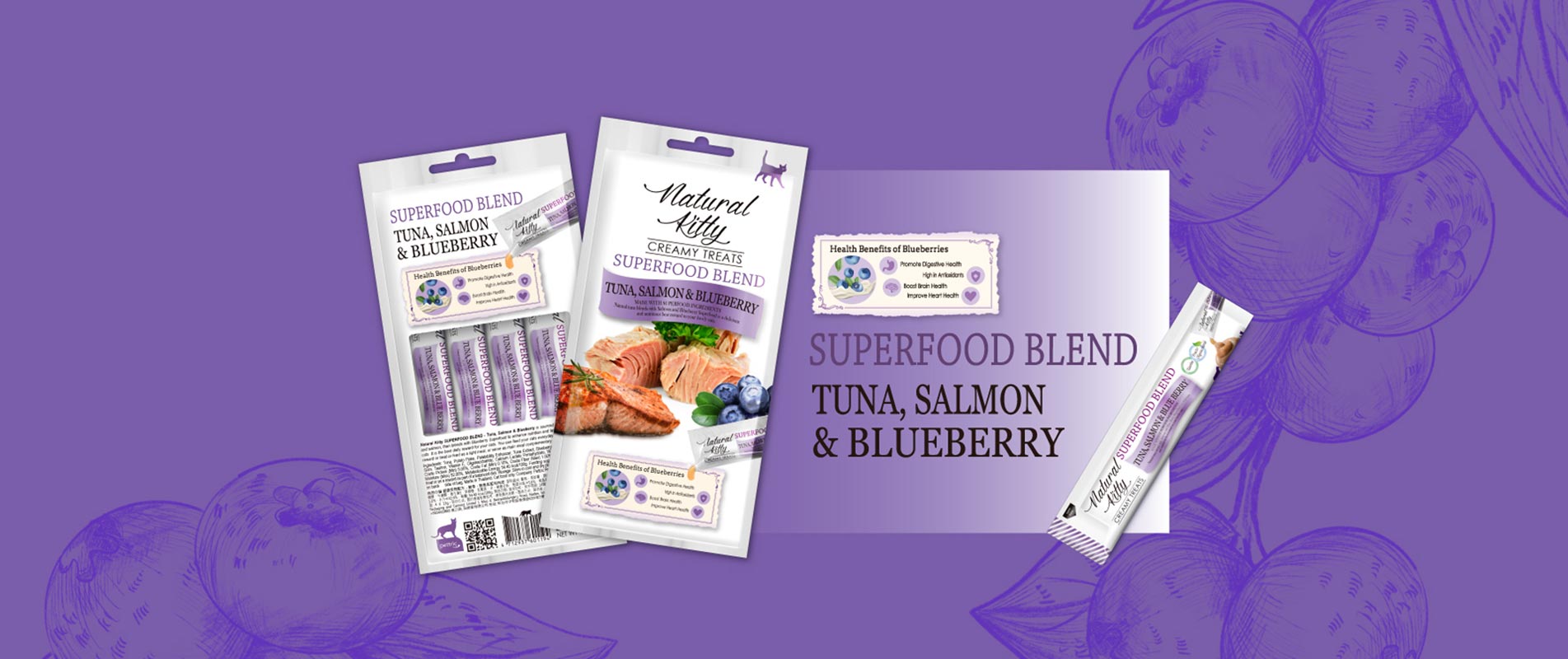 Tuna & Salmon & Blueberry