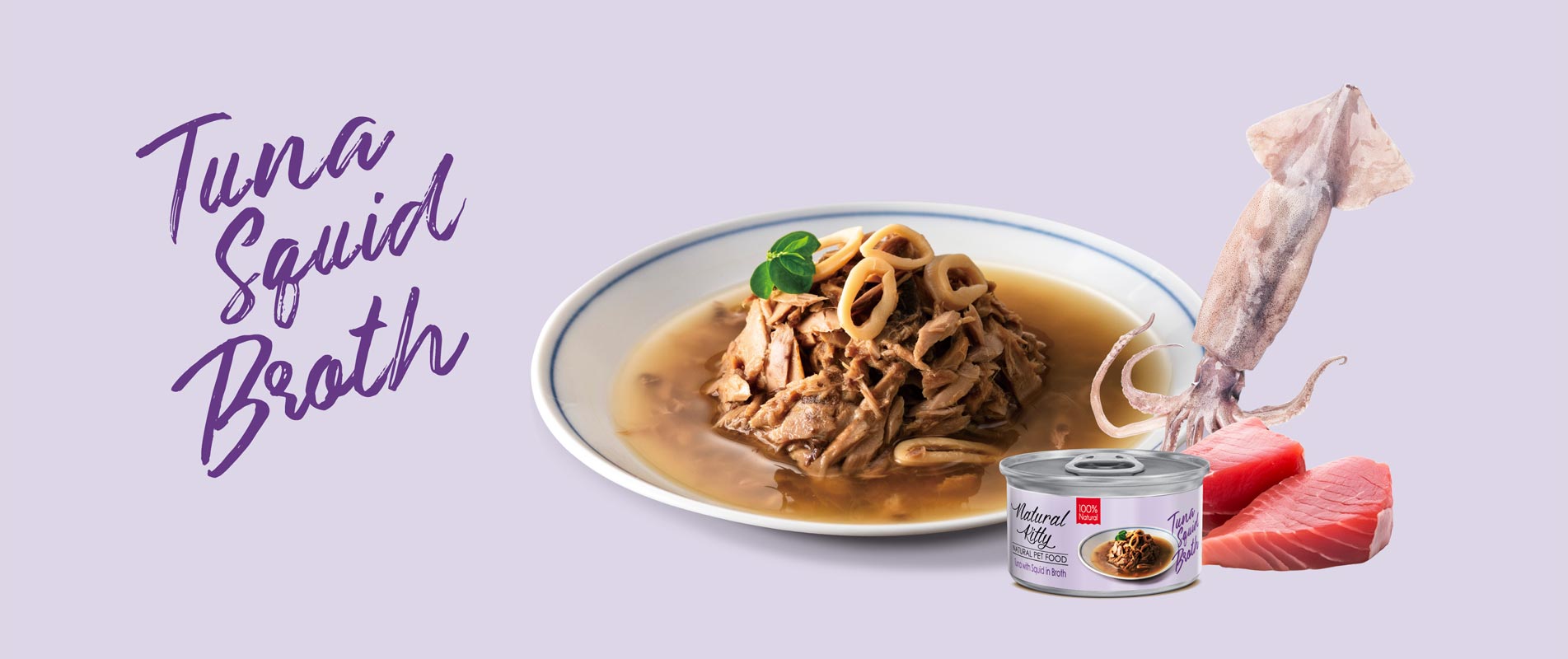 Tuna with Squid in Broth